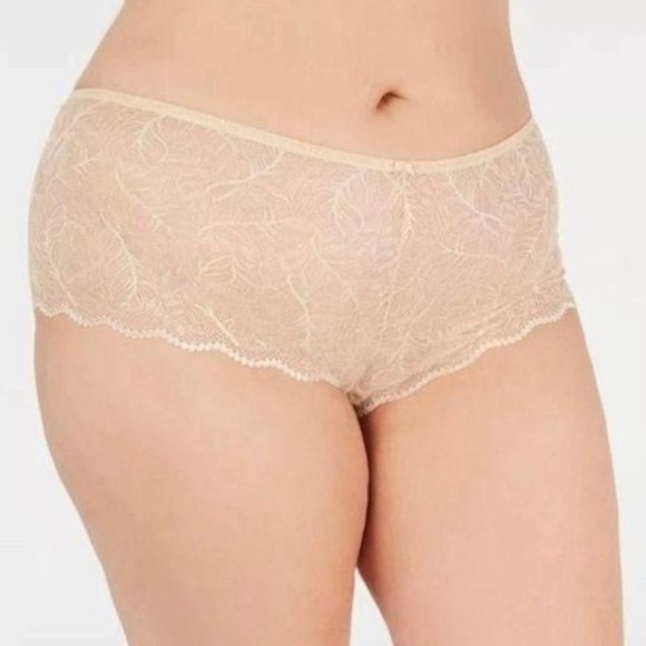 International Concepts Panties INC 1X 3X Lace Boyshort Underwear Plus Size - Picture 10 of 10